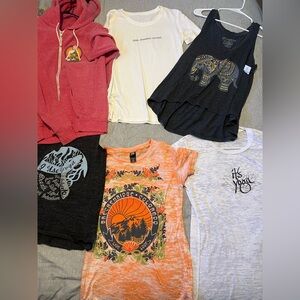 Yoga Top Lot of 6